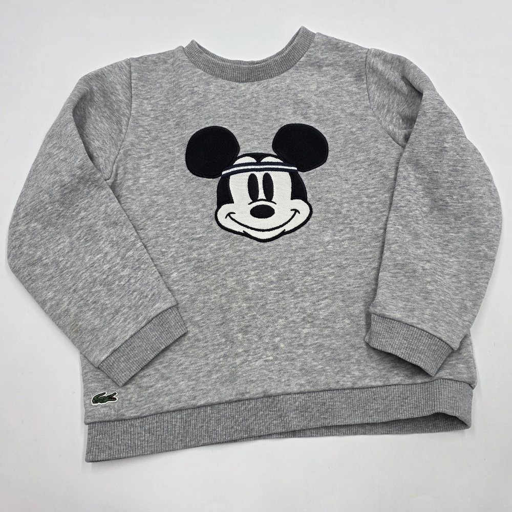 Lacoste x Disney Mickey Mouse tennis sweatshirt size 6